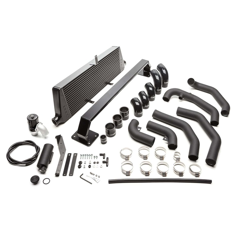 Cobb Front Mount Intercooler Kit Black Subaru STI 2008-2014 | 715500-BK