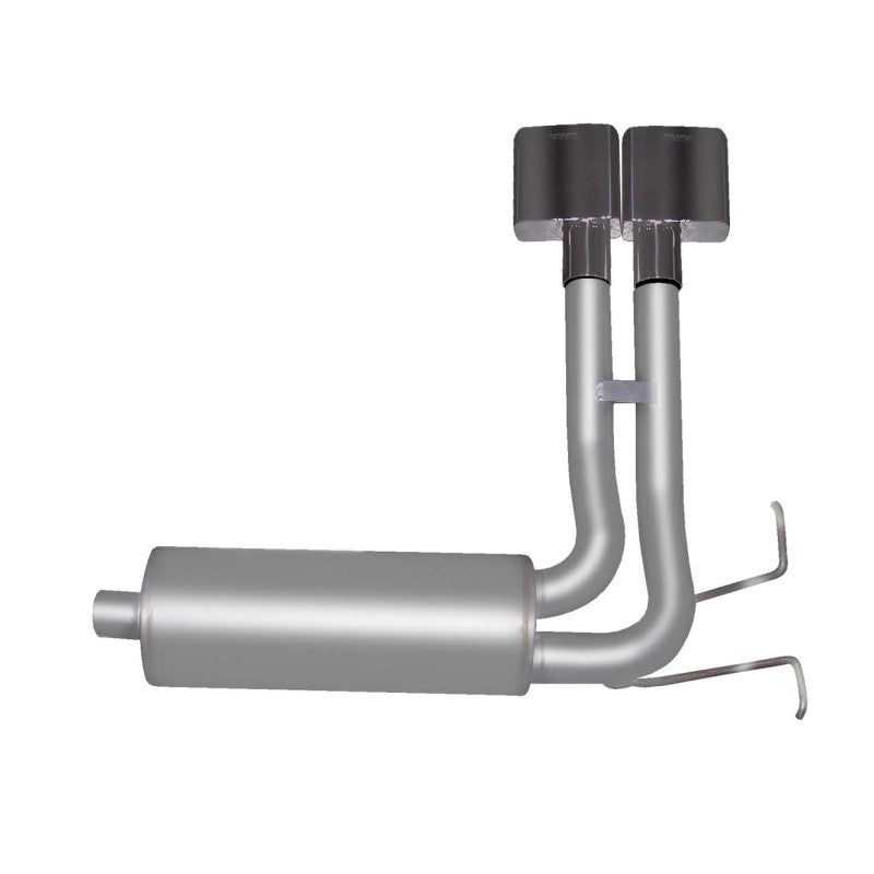 Gibson 87-96 Ford F-150 XL 4.9L 2.5in Cat-Back Super Truck Exhaust – Stainless