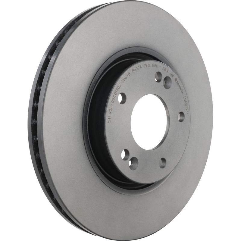 PRIME UV Coated Front Disc Brake Rotor – 09.A532.11