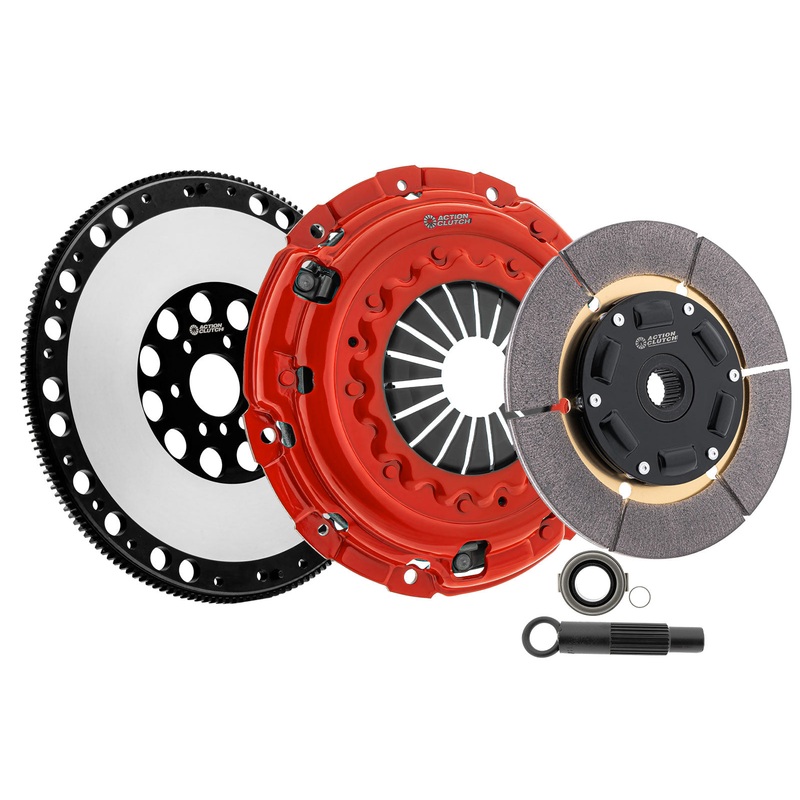 Action Clutch ACR-0671-SPR Ironman Sprung (Street) Clutch Kit for Honda Civic SI 2012-2015 2.4L (K24Z7) Includes Lightened Flywheel