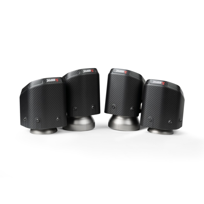 Akrapovic 2024+ BMW M5 (G90,G99) Hexagonal Carbon Fiber Tail Pipe Set