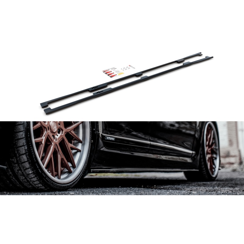 Maxton Design Side Skirts Diffusers – Lexus LS Long Wheelbase Mk4 Facelift