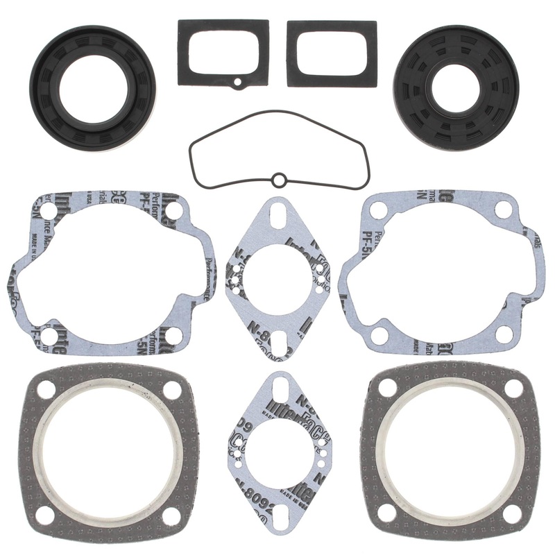 Vertex 711023 Gaskets 77-79 Moto ski 400 Futura Complete Gasket Kit w/ Oil Seals