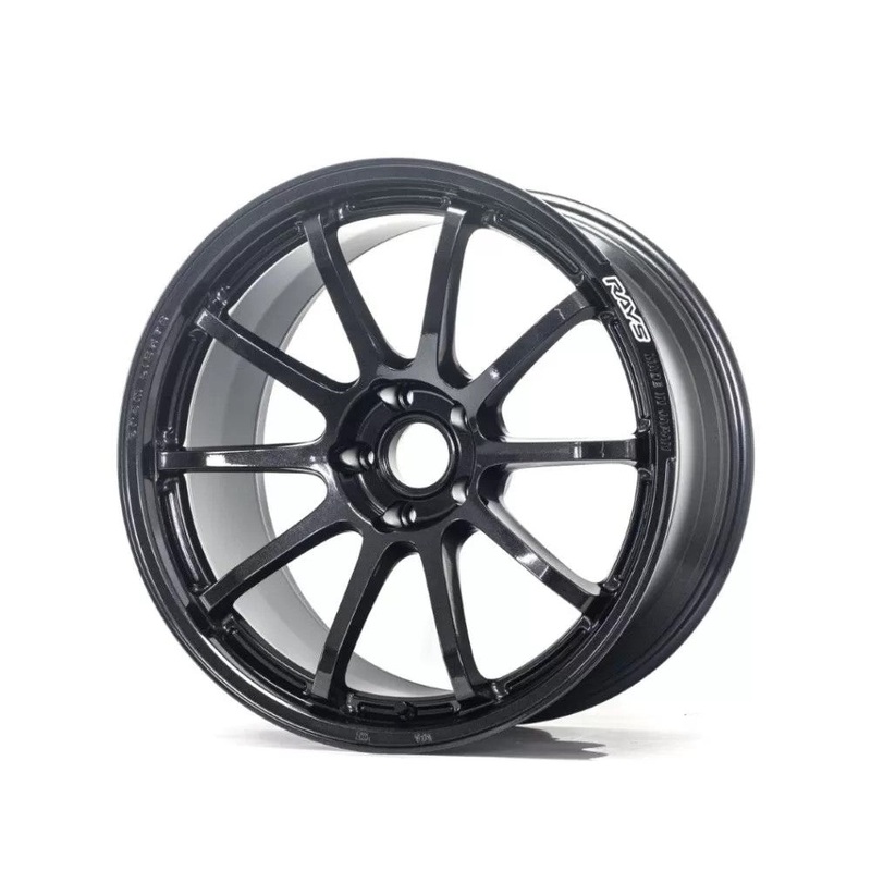 Gram Lights 57NR 18X9.5 +12 5-114.3 GLASS BLACK Wheel | WGNX12E6NJ