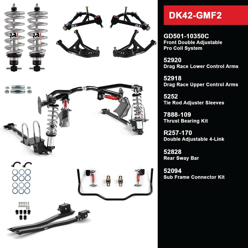 QA1 DK42-GMF2 Level 2 Drag Kit 70-74 GM F Body