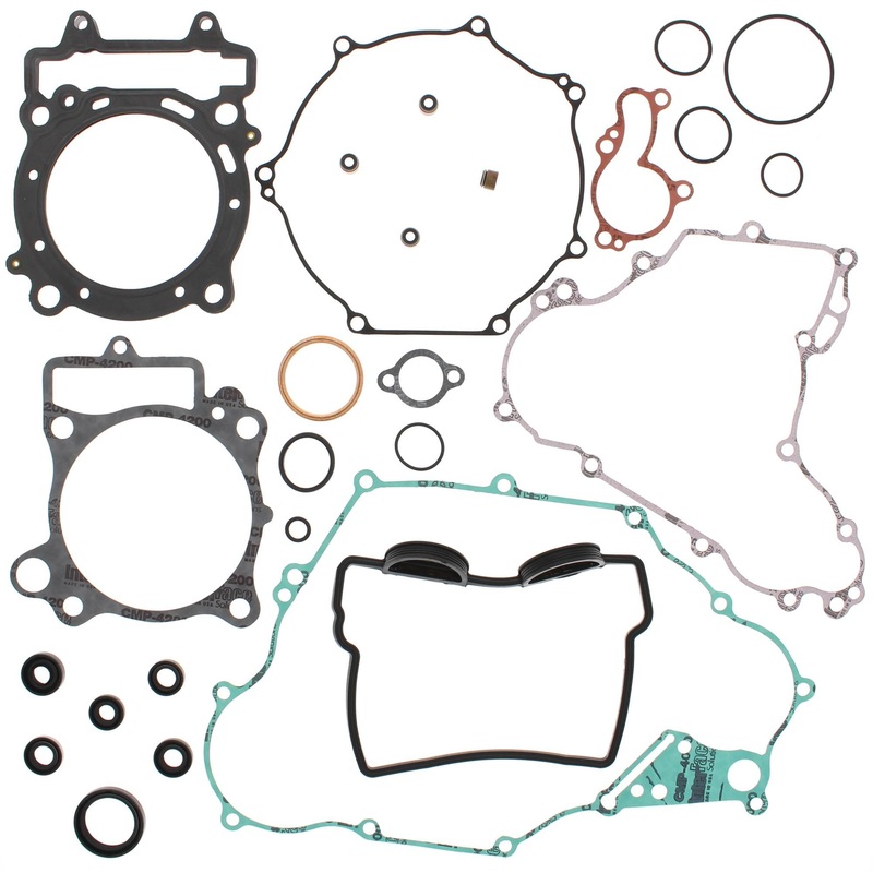Vertex 811920 Gaskets 08-14 Kawasaki KFX450R Complete Gasket Kit w/ Oil Seals