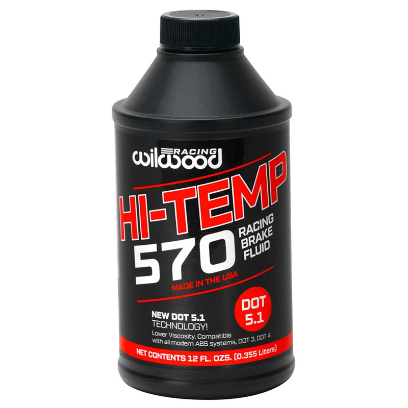 Wilwood 570 Brake Fluid – 6 Pack 12 oz Bottles