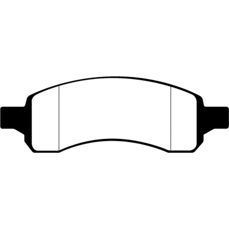 EBC 07+ Buick Enclave 3.6 Yellowstuff Front Brake Pads