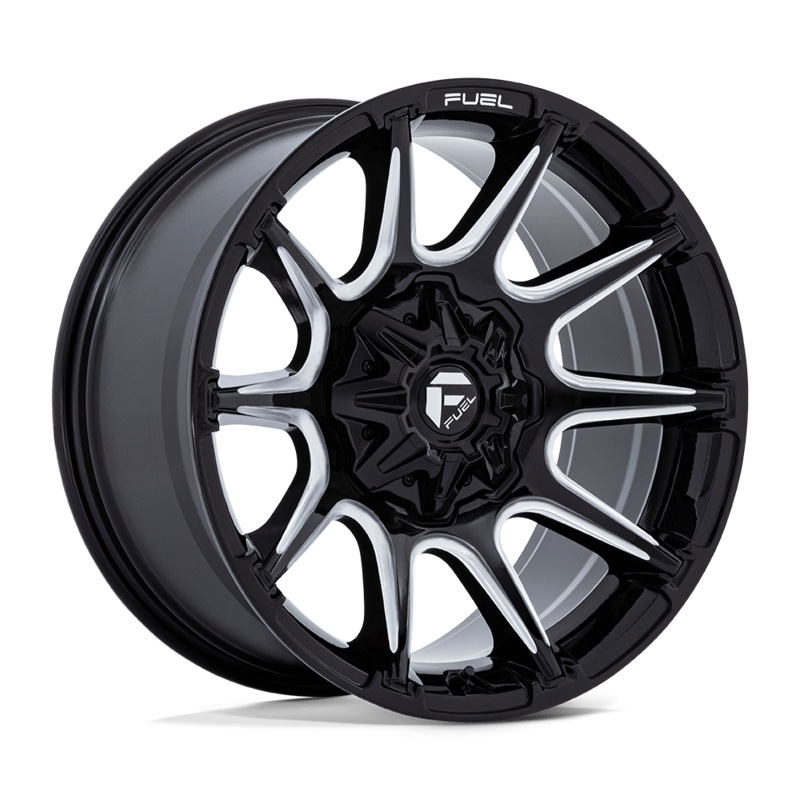 Fuel Wheels FC880 Super C 20″ 8×170 Gloss Black Milled
