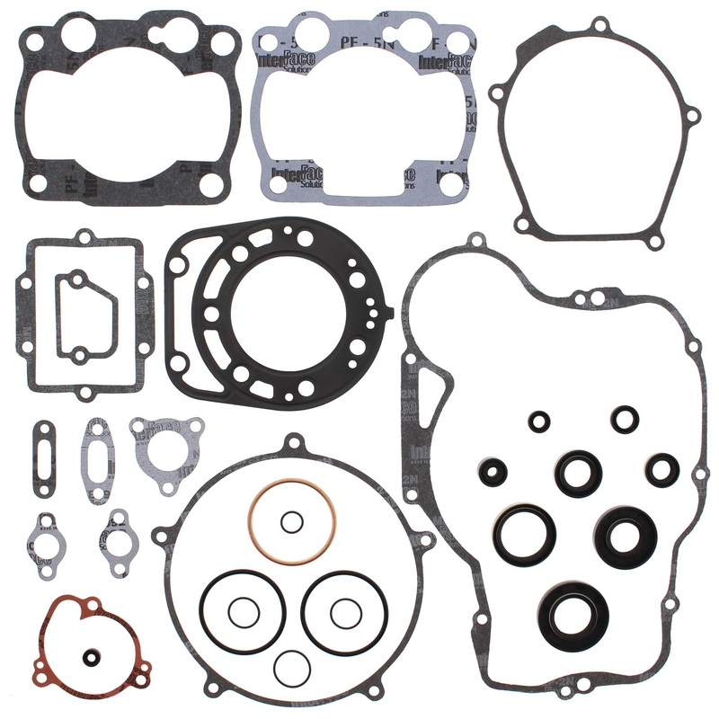 Vertex 811454 Gaskets 88-89 Kawasaki KX250 Complete Gasket Kit w/ Oil Seals