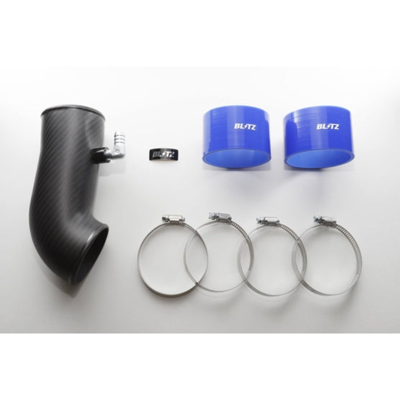 Blitz 21-23 BRZ / GR86 Carbon Fiber Suction Kit w/ Blue Couplers | 55302