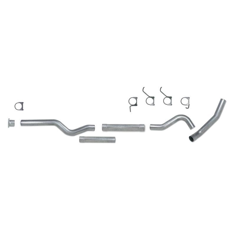 Diamond Eye KIT 4in CB MFLR RPLCMENT PIPE SGL AL: 01-05 CHEVY/GMC 6.6L 2500/3500