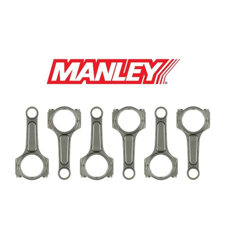 Manley Pro Series Forged I-Beam Connecting Rods 5.683 3/8 ARP 2000 BMW 135i 335i N55B30 M3 M4 S55B30