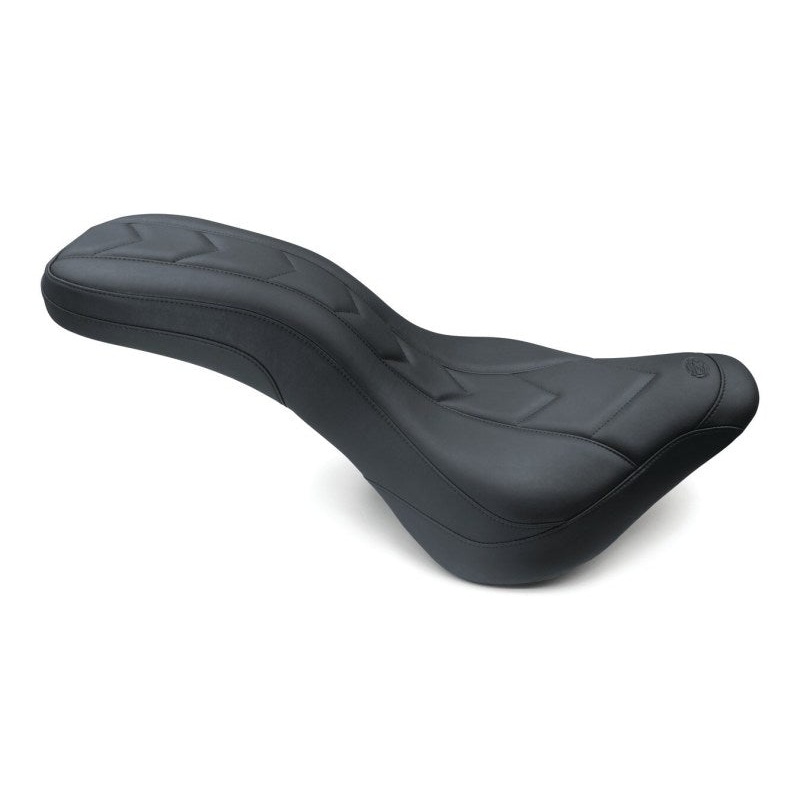 Mustang 18-21 Harley Heritage Classic & Deluxe DayTripper 1PC Seat Apex – Black