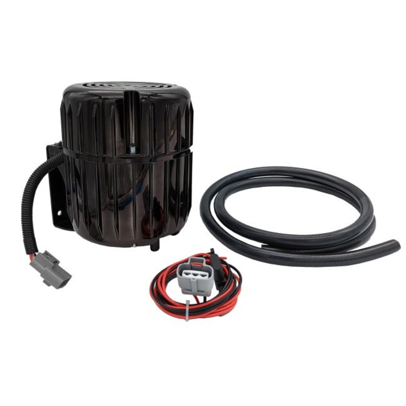 New 12V Electric Vacuum Pump Super Quiet Kit. Black