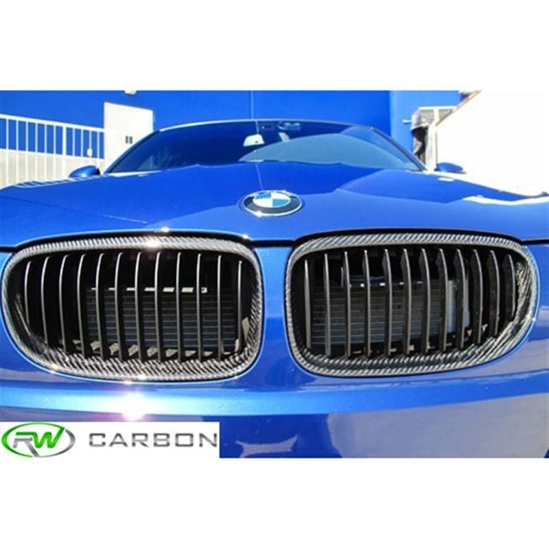 RW Carbon Carbon Fiber Front Grilles – BMW / E90 / E91