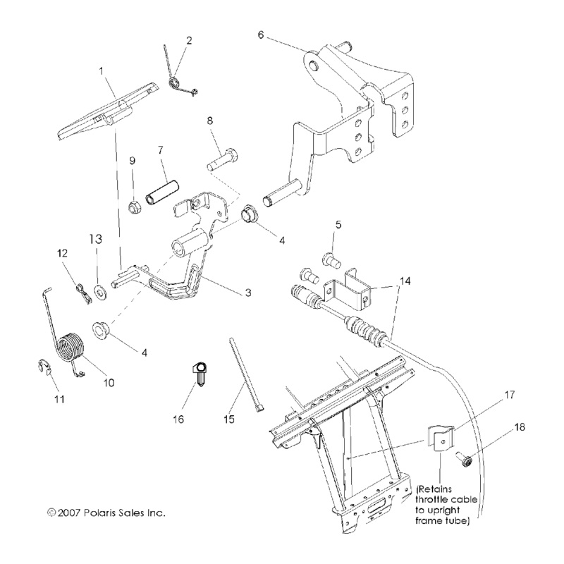 Throttle Spring by Polaris