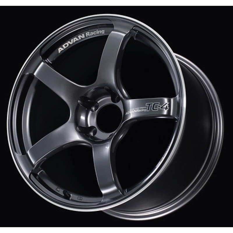 Advan TC4 15×7.0 +30 4-100 Racing Gunmetallic & Ring Wheel