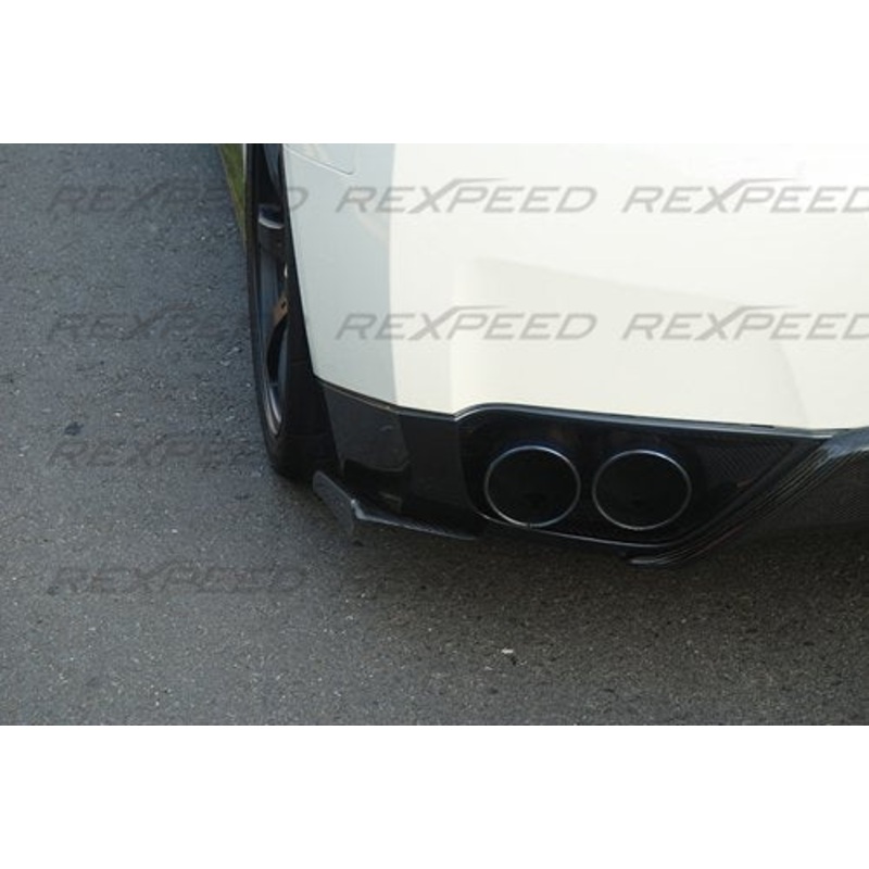Rexpeed Rear Bumper Extensions Nissan R35 GT-R 2008-2016 | N30