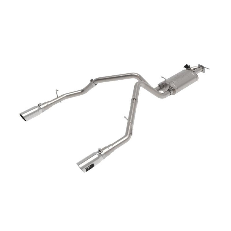 aFe – Gemini XV 3in 304 SS Cat-Back Exhaust 19-21 Ram 1500 V8 5.7L Hemi w/ Polish Tips