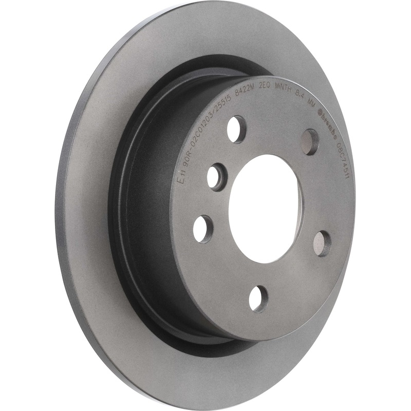 PRIME UV Coated Rear Disc Brake Rotor – 08.C745.11