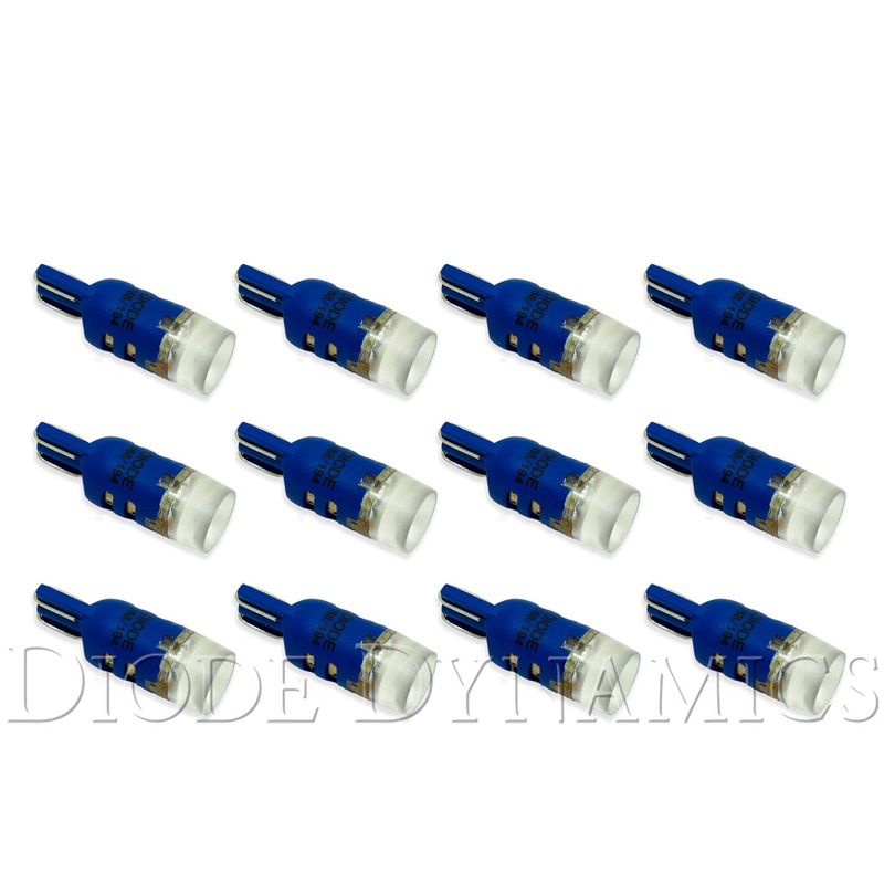 194 LED Bulb HP5 LED Blue Set of 12 Diode Dynamics