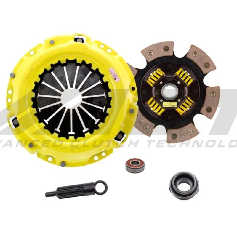 ACT Clutch Kit HD/Race Sprung 6 Pad Honda Accord 1998-2003 1.6L L4 1590cc, CRX Del Sol 1992-1998 1.5L L4 1493cc, 1.6L L4 1590cc Esi