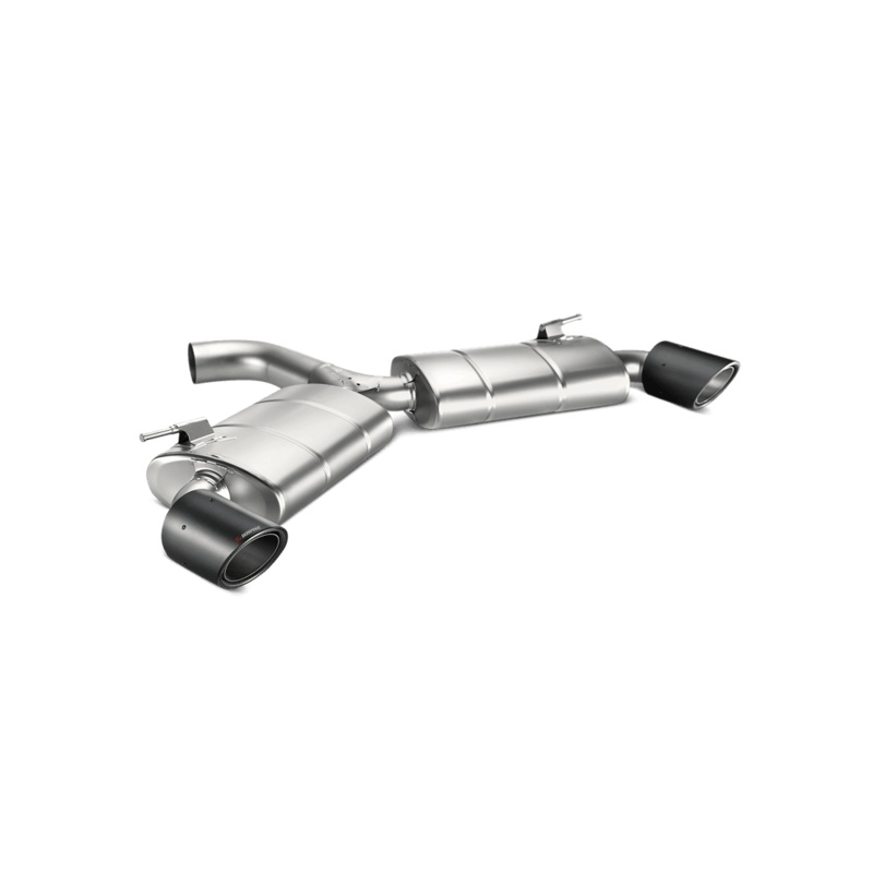 Akrapovic 13-17 Volkswagen Golf GTI (VII) Slip-On Line (Titanium) w/ Carbon Tips