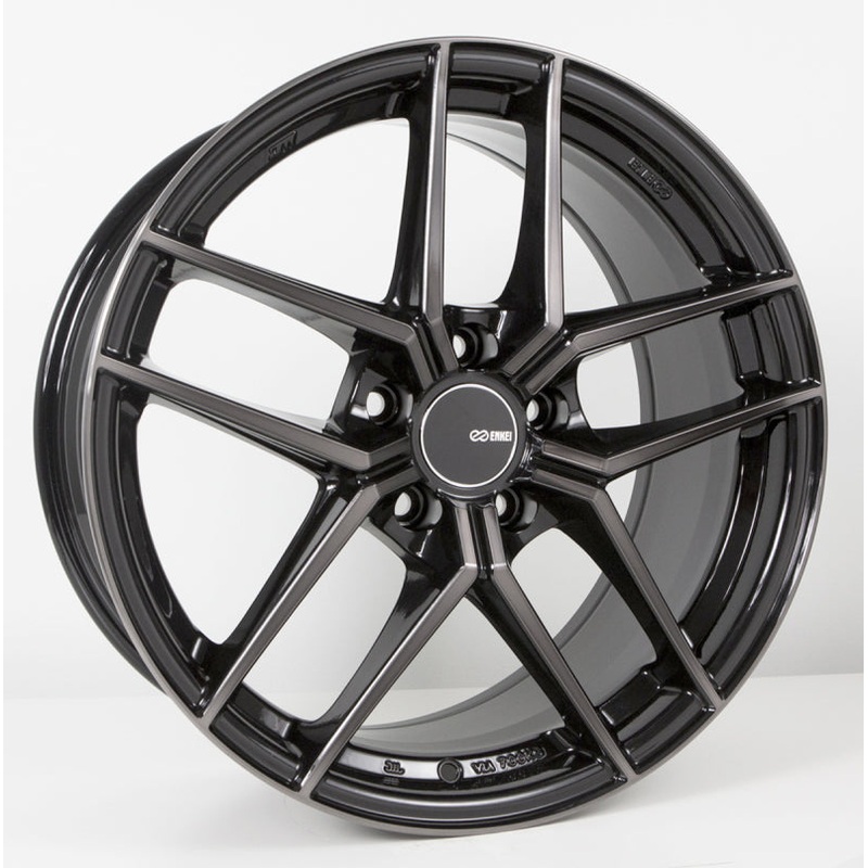 Enkei TY-5 18×9.5 5×100 45mm offset 72.6mm Bore Pearl Black