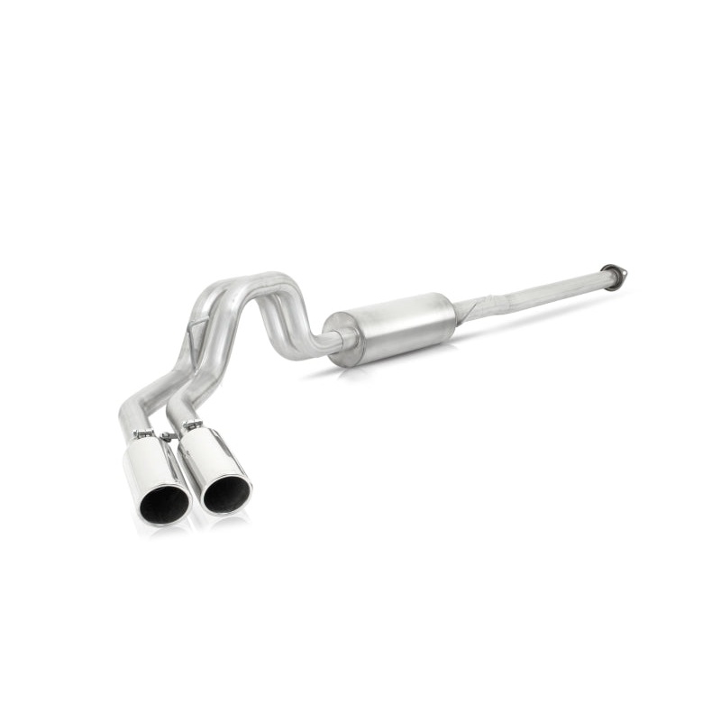 Gibson 15-19 Ford F-150 King Ranch 5.0L 3in/2.5in Cat-Back Dual Sport Exhaust – Aluminized