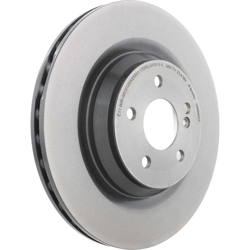 PRIME UV Coated Rear Disc Brake Rotor – 09.B842.31