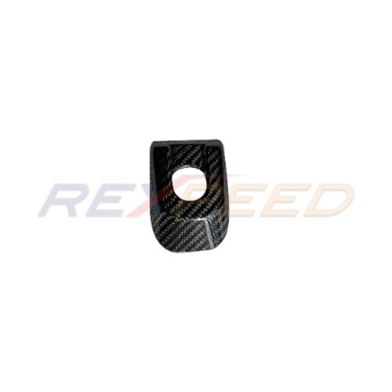Rexpeed 2022+ GR86 / BRZ Dry Carbon Rear Seat Down Button Cover  Matte | FR167M