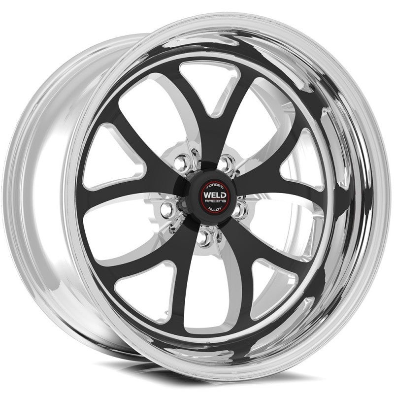 Weld S76 20×11 / 5x115mm BP / 5.8in. BS Black Wheel (High Pad) – Non-Beadlock