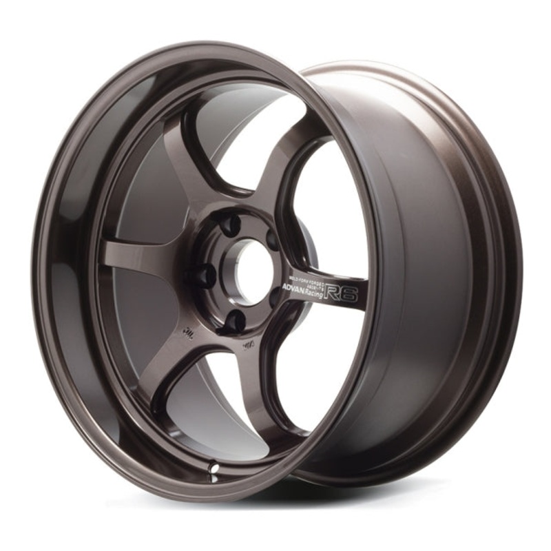 Advan Racing R6 Wheel – 18×9.5 +45 | 5×114.3 | Racing Copper Bronze