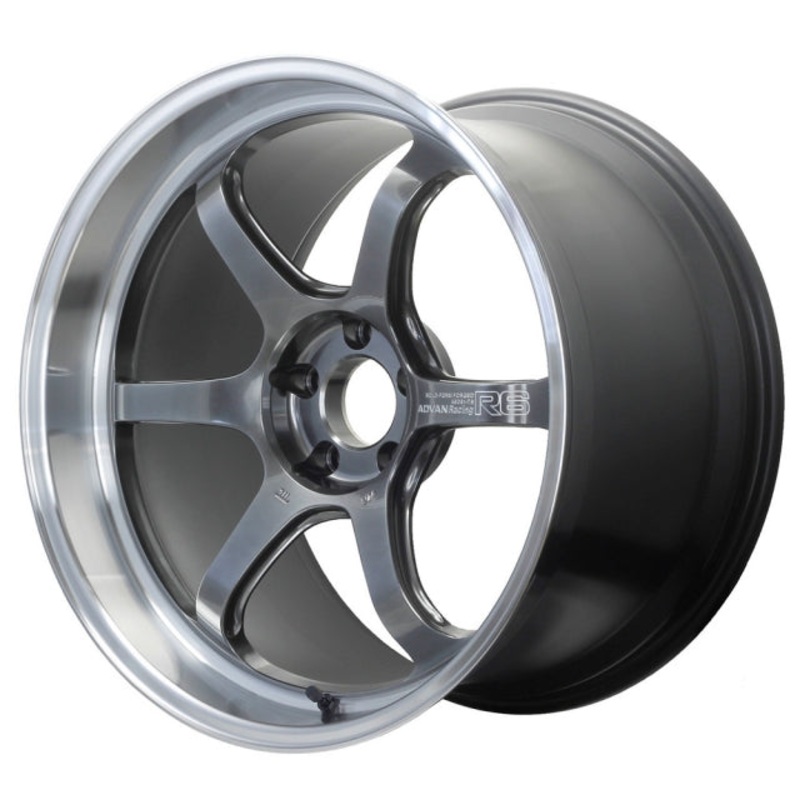 Advan Racing R6 Wheel – 20×9.0 +48 | 5×112 | Machining & Racing Hyper Black