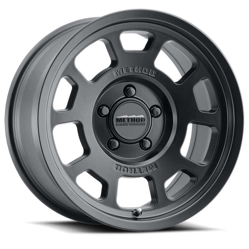 Method MR705 18×9 +18mm Offset 6×5.5 106.25mm CB Matte Black Wheel