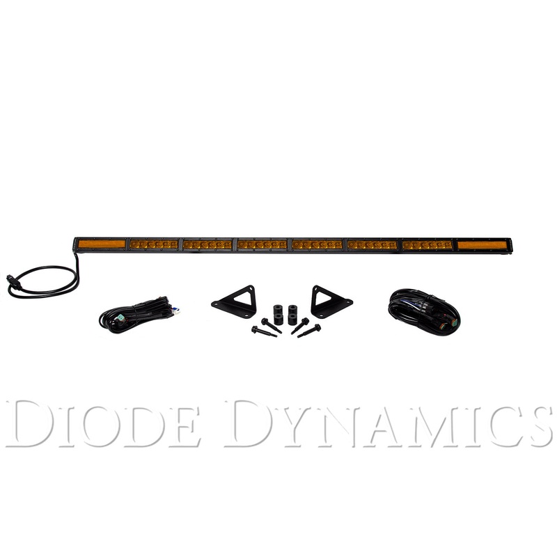 Jeep 2018 SS50 Hood LED Kit Amber Combo Diode Dynamics