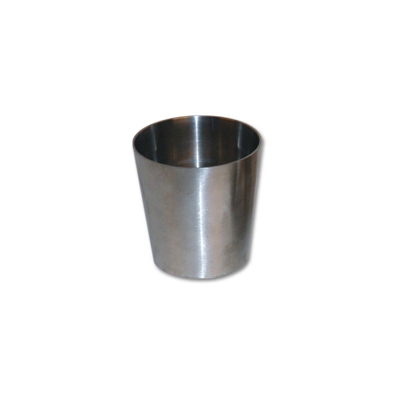 Vibrant 3.0in x 1.5in T304 Stainless Steel Straight Reducer – 6in Length