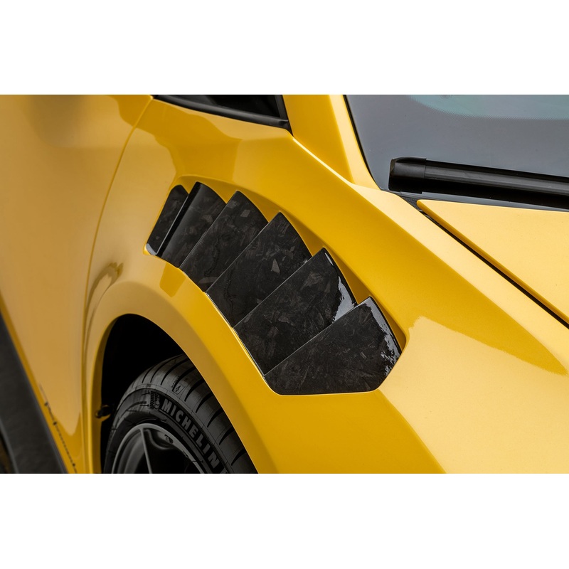 Vorsteiner Lamborghini Huracan Vicenzo Edizione Aero Fenders w/ Vents & Shields Carbon Matrix Glossy