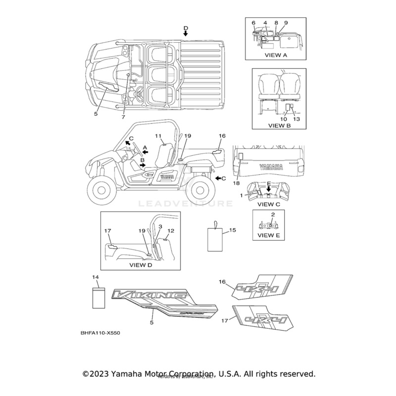 Tag, Warning by Yamaha