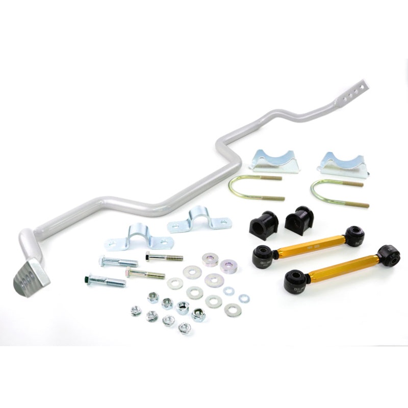 Whiteline 05+ Ford Mustang Coupe 8 cyl | Inc Shelby GT / GT500 Rear 27mm Heavy Duty Adj Swaybar