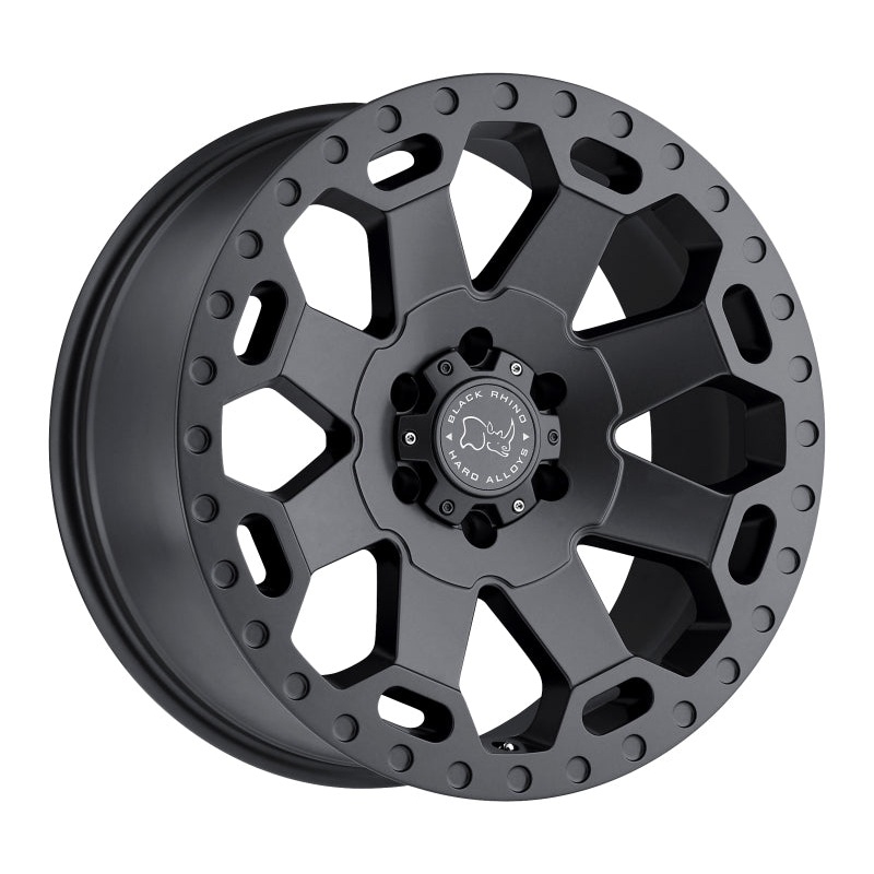 17×9.0 Black Rhino Warlord Matte Gunmetal