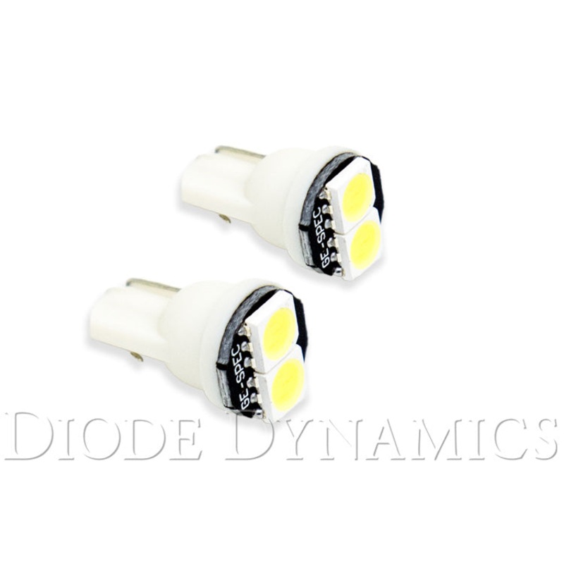 194 LED Bulb SMD2 LED Cool White Pair Diode Dynamics