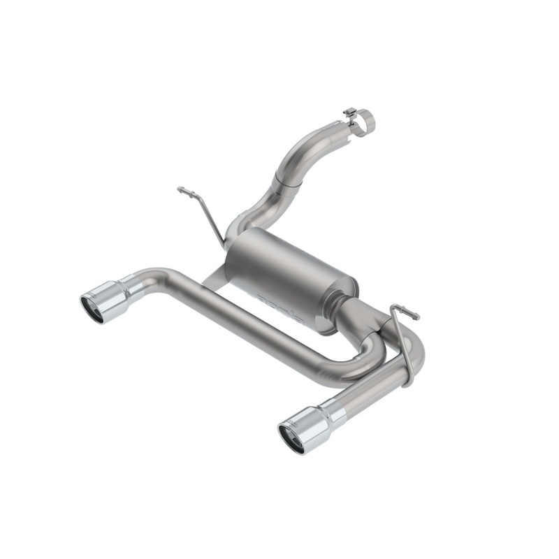 Borla Axle-Back Exhaust System – ATAK | 2018-2021 Jeep Wrangler 3.6L (11957)