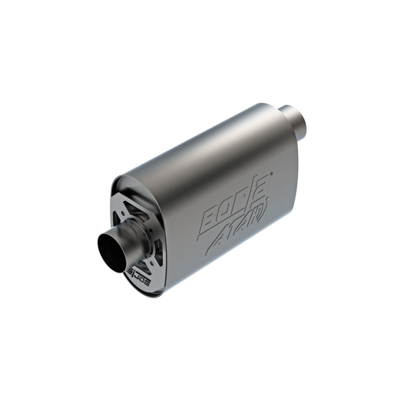 Borla CrateMuffler LS3 3in Offset/Center 14in x 4.35in x 9.10in Oval Muffler ATAK