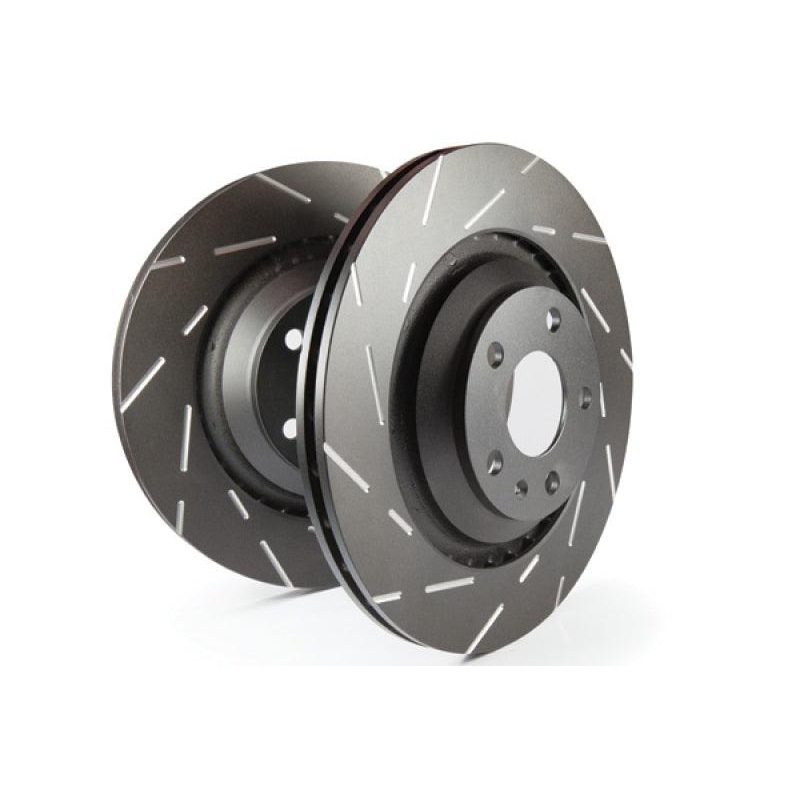 EBC 2015+ Fiat 500X 1.4L Turbo USR Slotted Rear Rotors