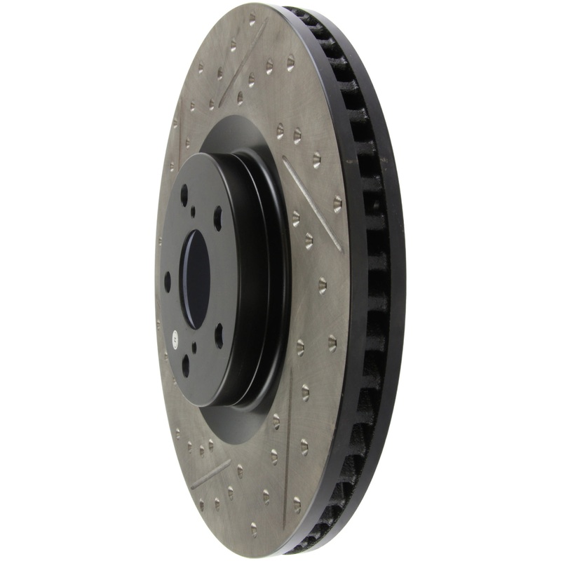 StopTech 14 Lexus IS Slotted & Drilled Front Righ Rotor