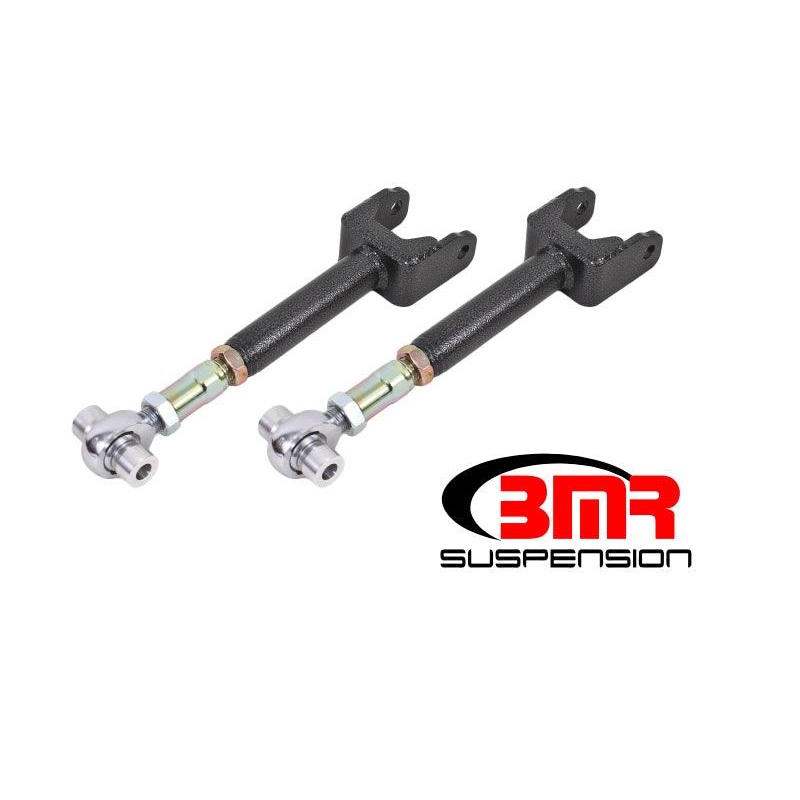 BMR 64-67 A-Body Upper Control Arms On-Car Adj. Rod Ends – Black Hammertone