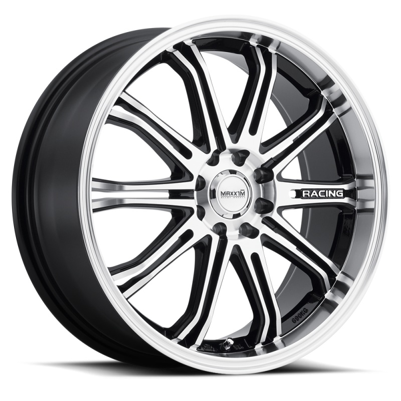 Maxxim Ferris 15×6.5 10×100/114.3 ET38 Black Machine Face