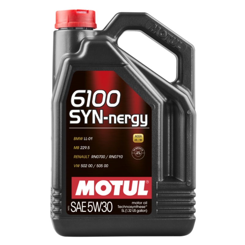 Motul 6100 SYN-nergy Engine Oil 5w30 5 Liter Container